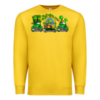 Lemon st patricks trucks Premium Sweatshirt - FaDigitalArtStudio