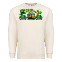 Sandshell st patricks trucks Premium Sweatshirt - FaDigitalArtStudio