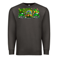 Smoke st patricks trucks Premium Sweatshirt - FaDigitalArtStudio