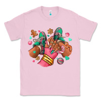 Bubblegum Pink pink christmas black girl sneakers Classic Tee - RanaPortraitStore