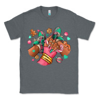 Charcoal Heather pink christmas black girl sneakers Classic Tee - RanaPortraitStore