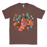 Chestnut pink christmas black girl sneakers Classic Tee - RanaPortraitStore