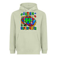 Matcha autism is my superpower ripped shirt Heavyweight Hoodie - Zillion Design Studio
