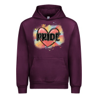 Mauve Wine pride Urban Hoodie - MaliasSmallBusiness
