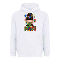 White autism mom messy bun Heavyweight Hoodie - Zillion Design Studio
