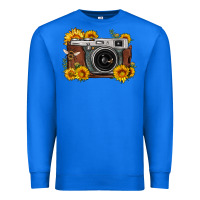 True Royal sunflower bee vintage camera Premium Sweatshirt - FaDigitalArtStudio