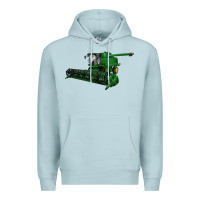 Blue Mist Harvester Premium Hoodie - LillyAllenDesigns