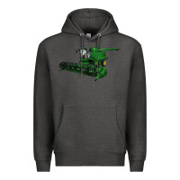 Charcoal Heather Harvester Premium Hoodie - LillyAllenDesigns