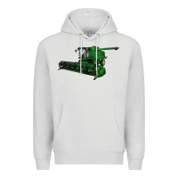 Dove Grey Harvester Premium Hoodie - LillyAllenDesigns