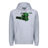 Heather Grey Harvester Premium Hoodie - LillyAllenDesigns