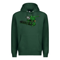 Sports Green Harvester Premium Hoodie - LillyAllenDesigns