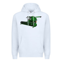 White Harvester Premium Hoodie - LillyAllenDesigns