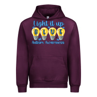 Mauve Wine light it up Urban Hoodie - MaliasSmallBusiness