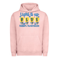 Pigment Salmon light it up Urban Hoodie - MaliasSmallBusiness