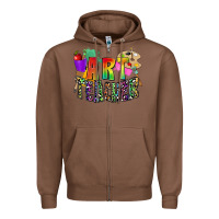 Chestnut art teacher Zipper Hoodie - Zillion Design Studio