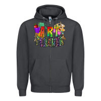 Smoke art teacher Zipper Hoodie - Zillion Design Studio