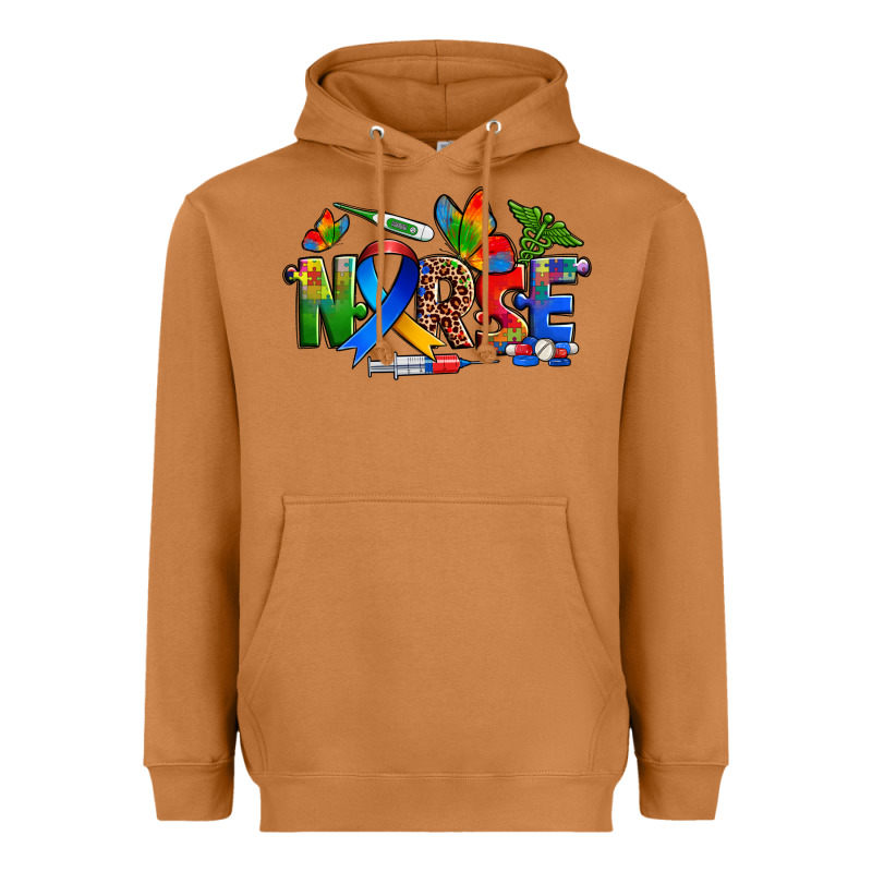 Autism Nurse Heavyweight Hoodie by Zillion Design Studio | Teevron
