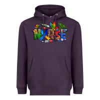 Plum autism nurse Heavyweight Hoodie - Zillion Design Studio