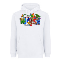 White autism nurse Heavyweight Hoodie - Zillion Design Studio