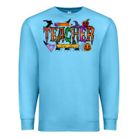 Ocean Blue teacher halloween Premium Sweatshirt - RacoonDesign