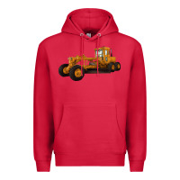 Cardinal Motor Grader Premium Hoodie - LillyAllenDesigns