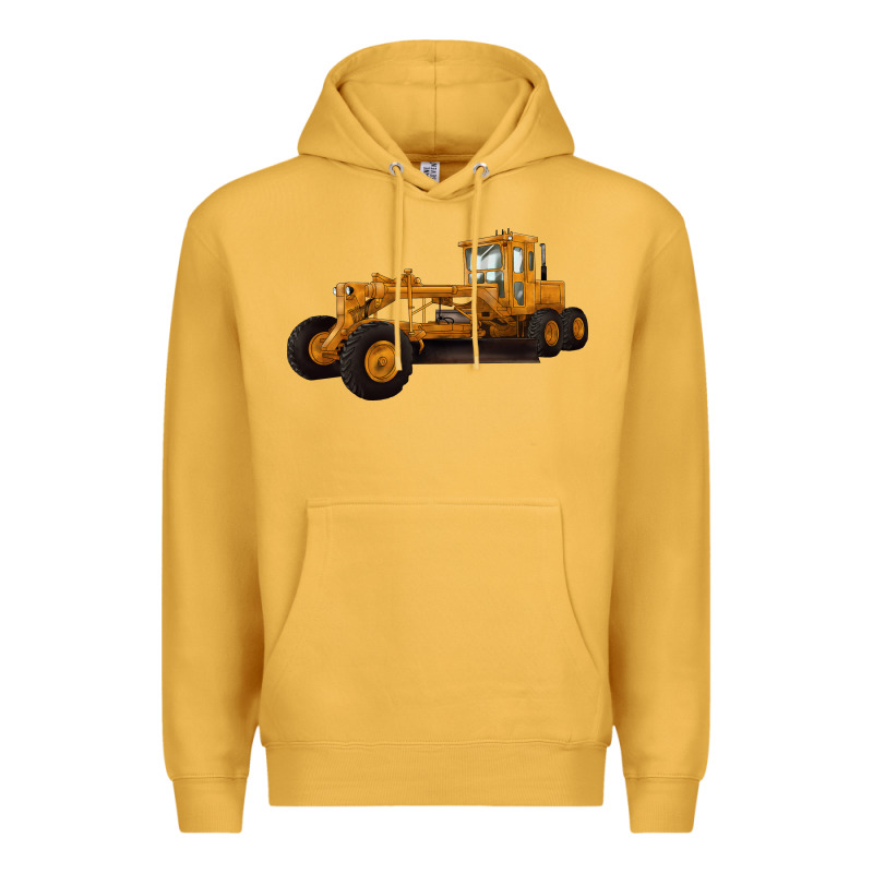 Motor Grader Premium Hoodie by LillyAllenDesigns | Teevron