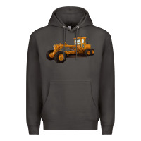 Smoke Motor Grader Premium Hoodie - LillyAllenDesigns