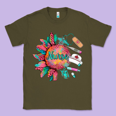 Western  Nurse Medical Instruments Classic Tee Designed By Barkaloodesign