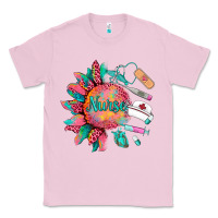 Bubblegum Pink western  nurse medical instruments Classic Tee - BarkalooDesign