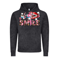 Vintage Black smile with teeth and brush Vintage Hoodie - AdoDesignShop