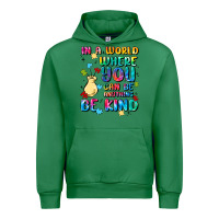 Emerald in a world where you can be anything Urban Hoodie - MaliasSmallBusiness