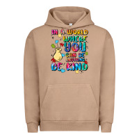 Pigment Burro in a world where you can be anything Urban Hoodie - MaliasSmallBusiness