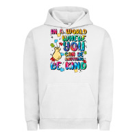 Pigment Lunar Rock in a world where you can be anything Urban Hoodie - MaliasSmallBusiness