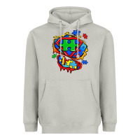 Moon Dust autism superhero ripped tshirt Heavyweight Hoodie - Zillion Design Studio