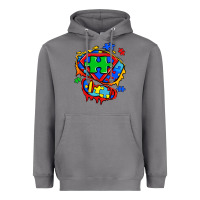 Storm autism superhero ripped tshirt Heavyweight Hoodie - Zillion Design Studio