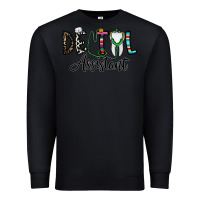 Black dentalassistant Premium Sweatshirt - CowhideDigitalArt