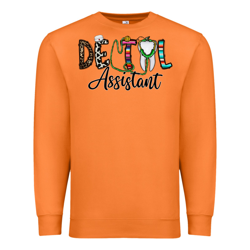 Dentalassistant Premium Sweatshirt by CowhideDigitalArt | Teevron