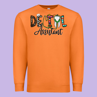 Dentalassistant Premium Sweatshirt Designed By Cowhidedigitalart