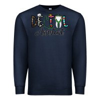 Navy dentalassistant Premium Sweatshirt - CowhideDigitalArt