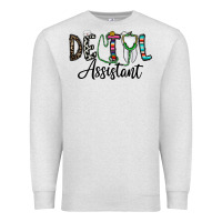 Oatmeal Heather dentalassistant Premium Sweatshirt - CowhideDigitalArt