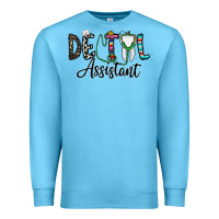 Ocean Blue dentalassistant Premium Sweatshirt - CowhideDigitalArt