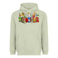 Matcha autism teacher Heavyweight Hoodie - Zillion Design Studio