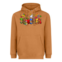 Meerkat autism teacher Heavyweight Hoodie - Zillion Design Studio