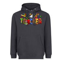 Smoke autism teacher Heavyweight Hoodie - Zillion Design Studio