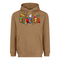Toasted Coconut autism teacher Heavyweight Hoodie - Zillion Design Studio