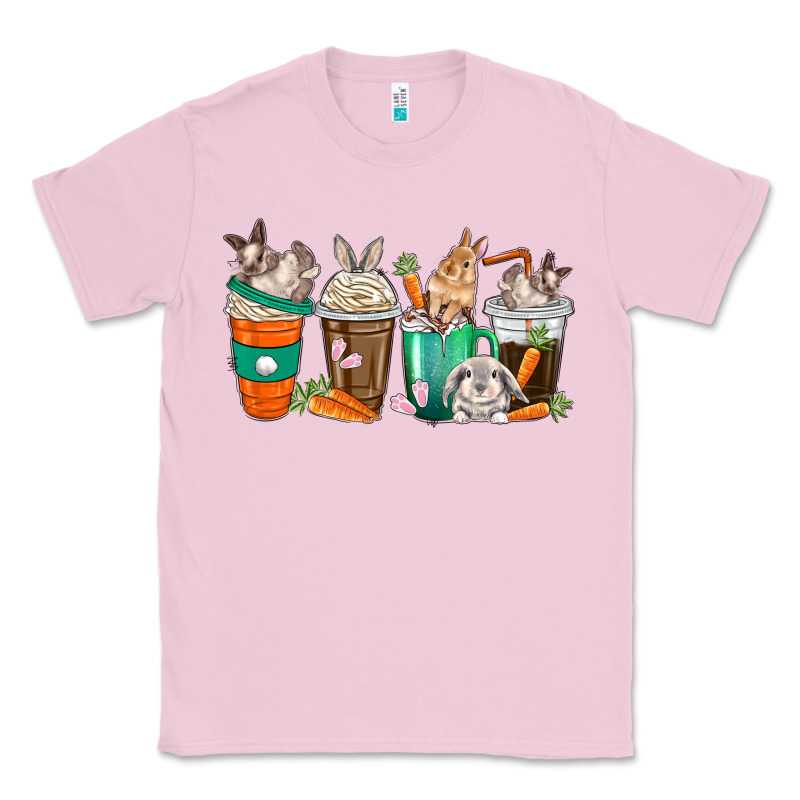 Rabbit Coffee Cups Classic Tee by texasbilliewilder | Teevron