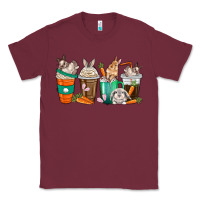 Burgundy rabbit coffee cups Classic Tee - texasbilliewilder