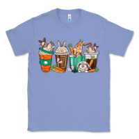 Colony Blue rabbit coffee cups Classic Tee - texasbilliewilder