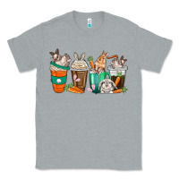 Heather Grey rabbit coffee cups Classic Tee - texasbilliewilder