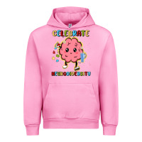 Fuchsia Pink celebrate neurodiversity Urban Hoodie - MaliasSmallBusiness